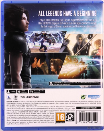 Crisis Core - Final Fantasy VII - Reunion [GRA PS5]