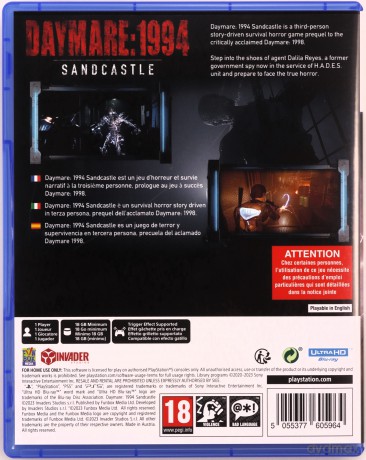 Daymare: 1994 Sandcastle [GRA PS5]