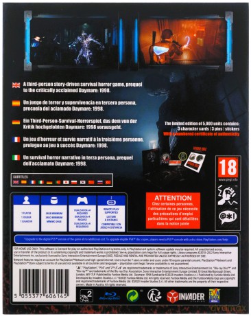 Daymare: 1994 Sandcastle (Limited Edition) [GRA PS4]