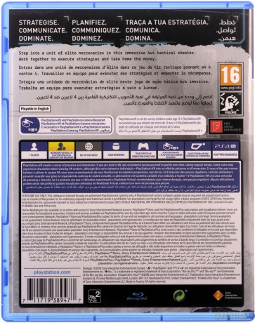 Firewall Zero Hour (VR) (UK/Arabic) [GRA PS4]