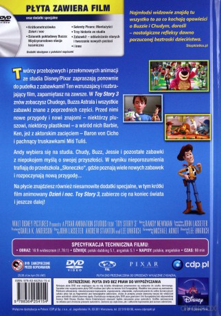 Pixar Klasyka: Toy Story 3 (Disney) (booklet) [DVD]