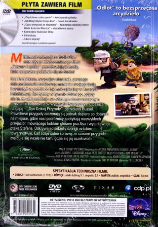 Pixar Klasyka: Odlot (Disney) (booklet) [DVD]