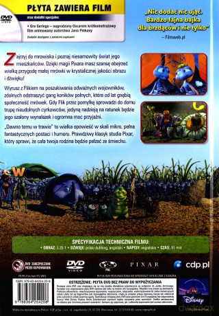 Pixar Klasyka: Dawno temu w trawie (Disney) (booklet) [DVD]