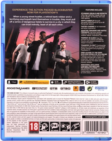 Grand Theft Auto V (GTA 5) [GRA PS5]