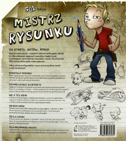 501 trików Mistrz Rysunku [KSIĄŻKA]