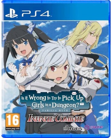 Is It Wrong to Pick Up Girls in a Dungeon: Infinite Combate [GRA PS4]