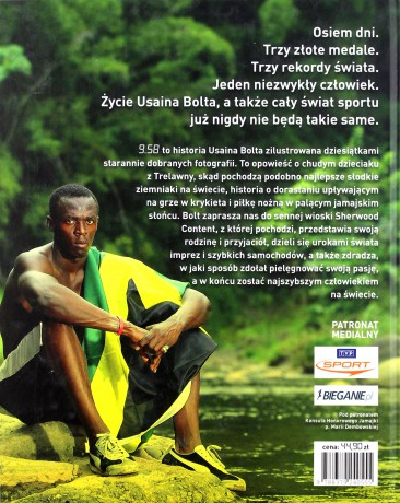 9.58 Autobiografia Najszybszego Człowieka Na Świecie (TW) - Usain Bolt [KSIĄŻKA]