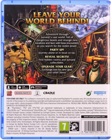 Jumanji: Wild Adventures [GRA PS5]