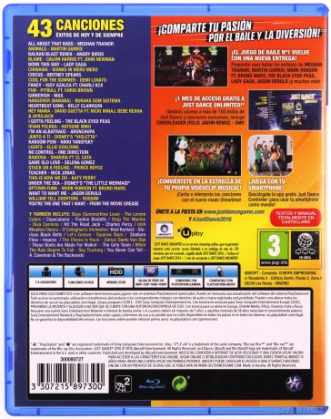 Just Dance 2016 [GRA PS4]