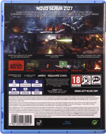 Left Alive (Day One Edition) [GRA PS4]