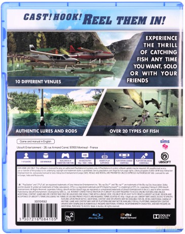 Legendary Fishing [GRA PS4]
