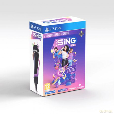 Let's Sing 2024 + Mic [GRA PS4]
