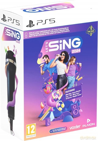 Let's Sing 2024 + Mic [GRA PS5]