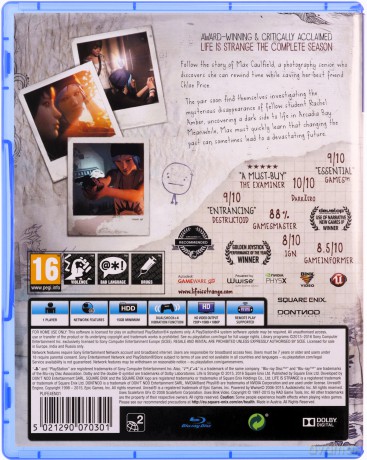 Life is Strange [GRA PS4]