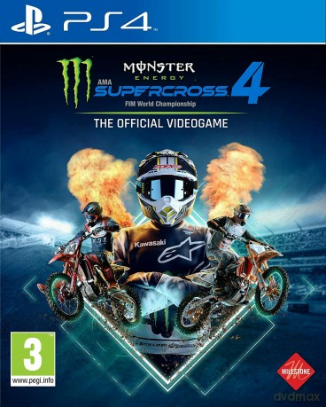Monster Energy Supercross - The Official Videogame 4 [GRA PS4]