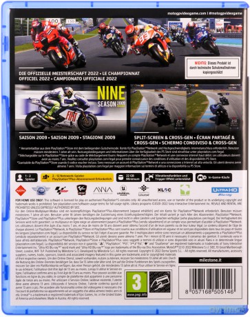 MotoGP 22 (Day 1 Edition) (DE/Multi in game) [GRA PS5]