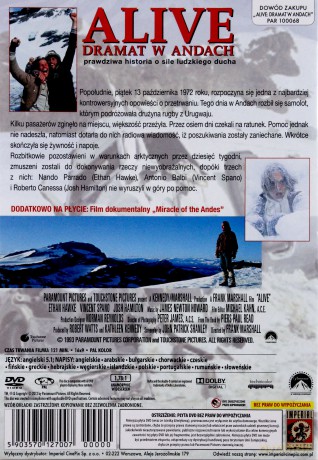 Alive: Dramat w Andach [DVD]