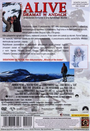 Alive: Dramat w Andach [DVD]