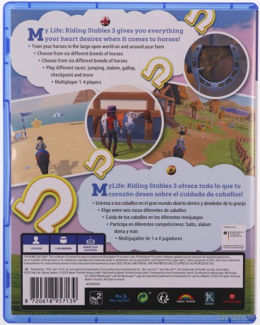 MY LIFE: RIDING STABLES 3 [GRA PS4]