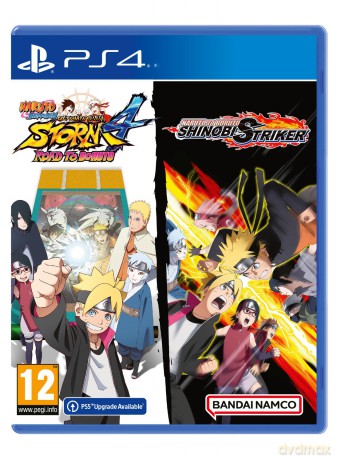 Naruto Shippuden Ultimate Ninja Storm 4, Road to Boruto + Naruto to Boruto Shinobi Striker [GRA PS4]