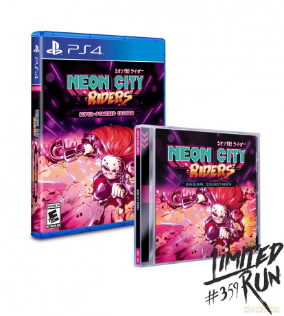 Neon City Riders - Super-Powered Edition (Limited Run #359) [GRA PS4]