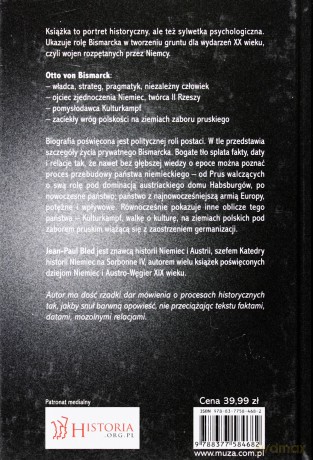 Bismarck. Żelazny Kanclerz - Bled Jean-Paul [KSIĄŻKA]