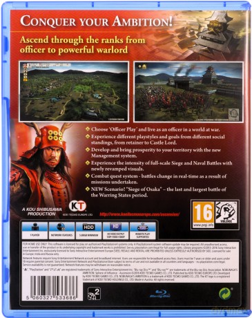 Nobunaga's Ambition Sphere of Influence - Ascension [GRA PS4]