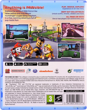 PAW Patrol World [GRA PS5]