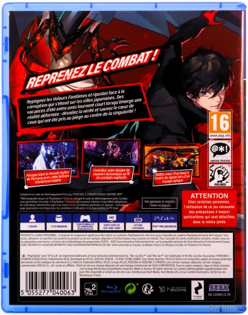 Persona 5 Strikers (Limited Edition) (FR/Multi in Game) [GRA PS4]