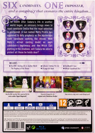 Re:ZERO - Starting Life in Another World: The Prophecy of the Throne (Collector Edition) [GRA PS4]