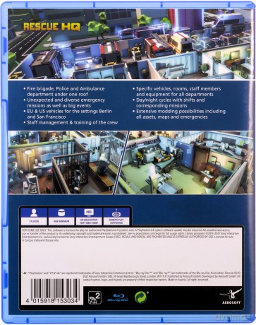 Rescue HQ - The Tycoon [GRA PS4]