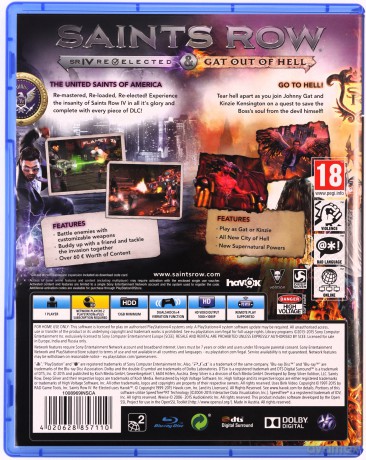 Saints Row IV Re-Elected: Gat Out of Hell [GRA PS4]