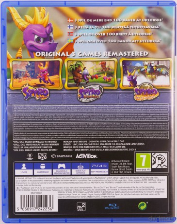 Spyro Reignited Trilogy (Nordic) [GRA PS4]