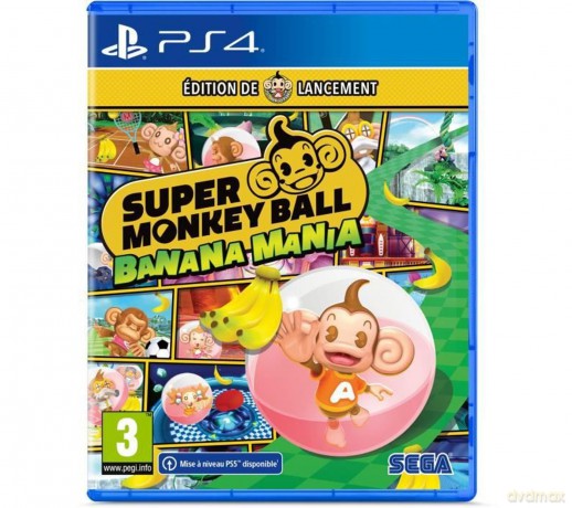Super Monkey Ball Banana Mania (Launch Edition) (FR/Multi in Game) [GRA PS4]