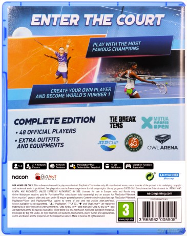 Tennis World Tour 2 [GRA PS5]