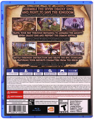 The Seven Deadly Sins: Knights of Britannia [GRA PS4]