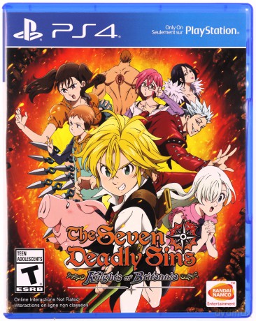 The Seven Deadly Sins: Knights of Britannia [GRA PS4]