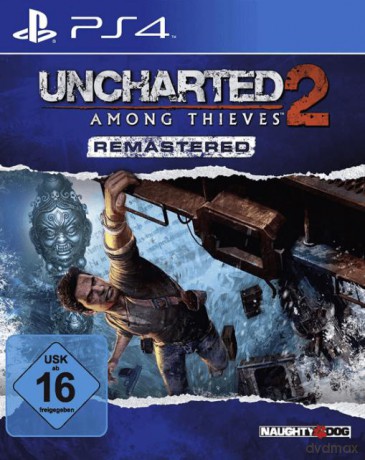 Uncharted 2: Among Thieves Remastered (DE/Multi in Game) [GRA PS4]