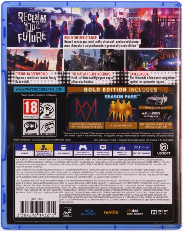 Watch Dogs: Legion (Gold Edition) [GRA PS4]