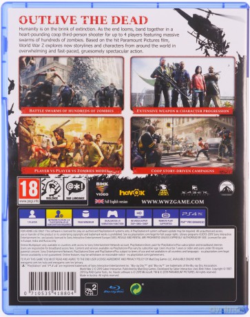 World War Z [GRA PS4]