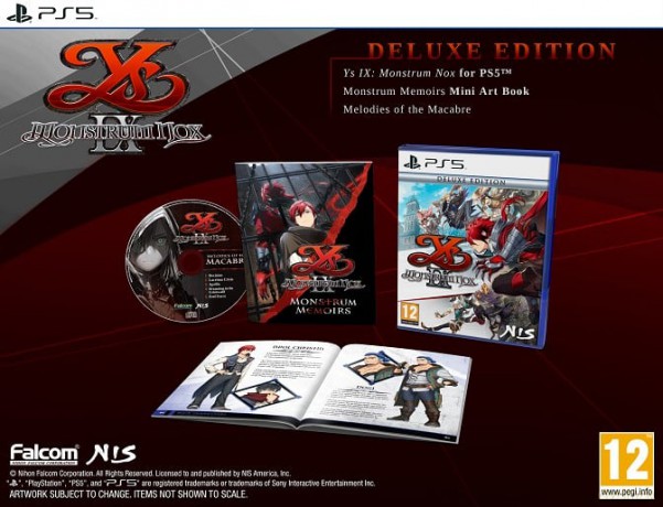 Ys IX: Monstrum Nox (Deluxe Edition) [GRA PS5]
