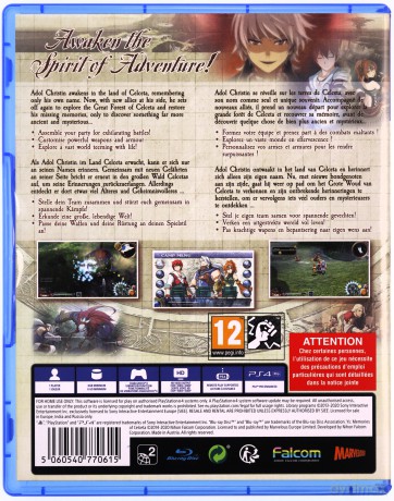 Ys: Memories of Celceta [GRA PS4]