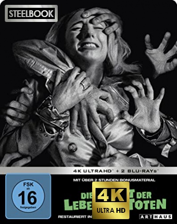 Night of the Living Dead (Noc żywych trupów) (steelbook) [Blu-Ray 4K]+[Blu-Ray]