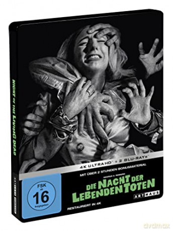 Night of the Living Dead (Noc żywych trupów) (steelbook) [Blu-Ray 4K]+[Blu-Ray]