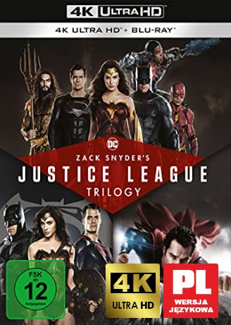 Człowiek ze stali / Batman v Superman / Liga Sprawiedliwości Zacka Snydera [3xBlu-Ray 4K]+[3xBlu-Ray]