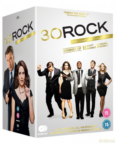 30 Rock Seasons 1 to 7 Complete Collection (Rockefeller Plaza 30) [DVD]