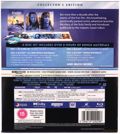 Avatar: The Way of Water Collectors Edition (Avatar: Istota wody) [Blu-Ray 4K]