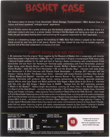 Basket Case (Wiklinowy koszyk) [Blu-Ray]