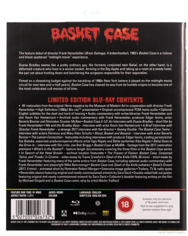 Basket Case (Wiklinowy koszyk) [Blu-Ray]