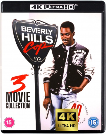 Beverly Hills Cop 1 to 3 (Gliniarz z Beverly Hills 1-3) [Blu-Ray 4K]